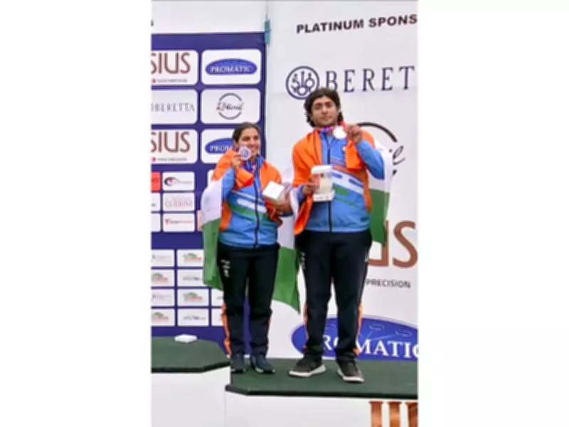 ISSF World Cup Shotgun: Neeru Dhanda, Vivaan Kapoor Win Bronze in Trap Mixed Team