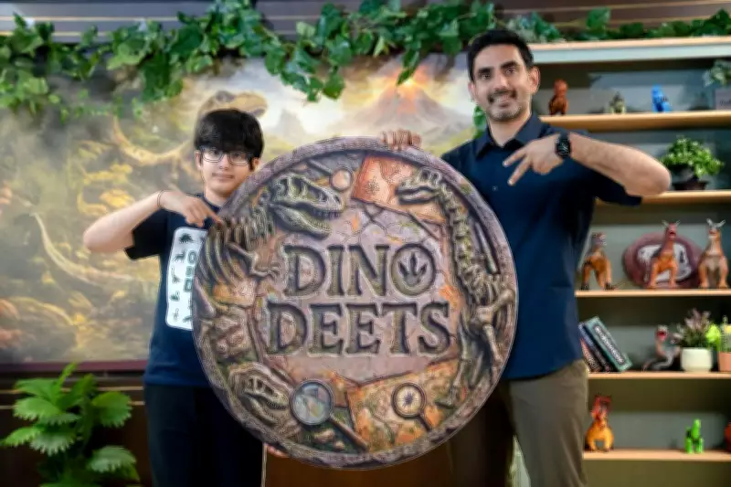 IT Minister Nara Lokesh's Son Devansh Launches Dinosaur Podcast Dino Deets