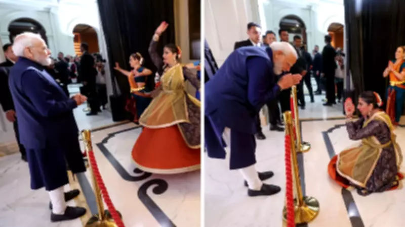 Italian Kathak Artist Rossella Fanelli Performs to Welcome PM Modi in Italy