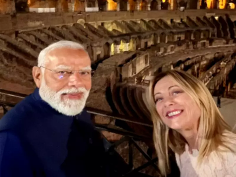 Italian PM Meloni Welcomes PM Modi to Rome with Heartfelt Greeting