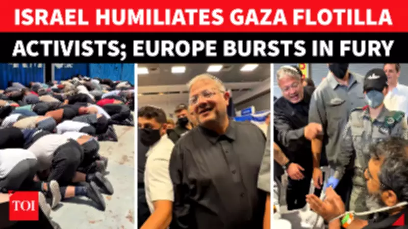 Italy's Meloni Demands Apology After Israel Humiliates Gaza Flotilla Activists