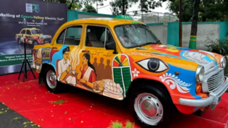 Jadavpur University Unveils Retrofitted Electric Ambassador Taxi Prototype
