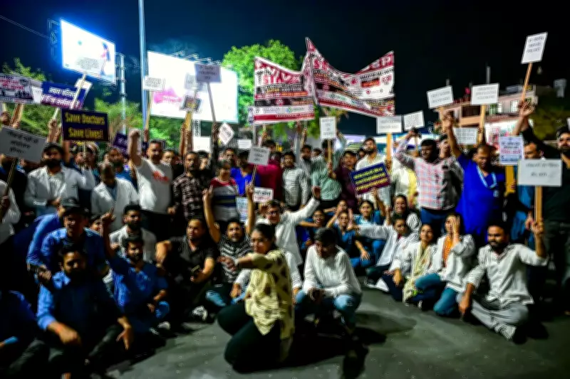 Jaipur Doctors Rally for Colleague's Justice, OPD Services Suspended