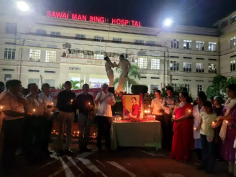 Jaipur Nurses Celebrate International Nurses Day with Candlelight Tribute to Florence Nightingale