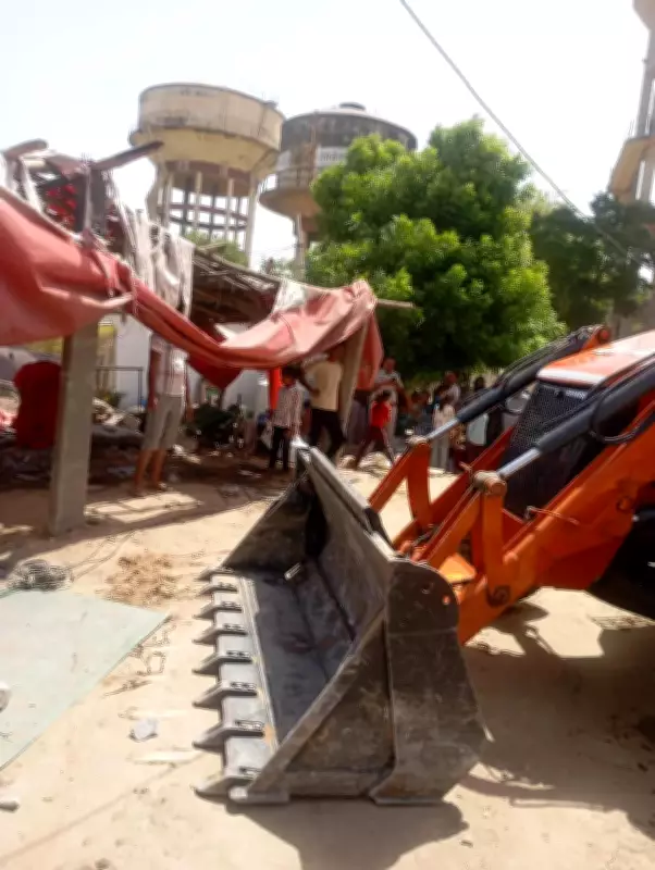 Jaipur Police and JDA Demolish Illegal Property Worth Rs 2 Crore
