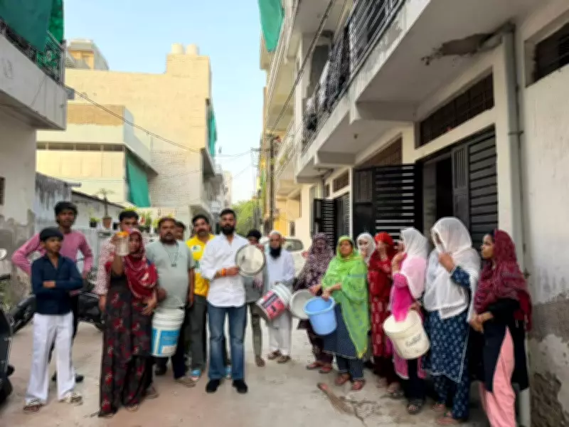 Jaipur Residents Protest Foul Water Supply in Nandpuri Area for Over a Week