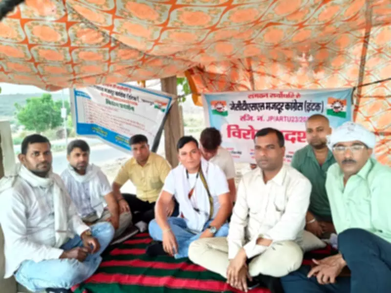 Jaipur Transport Employees' Hunger Strike Enters Seventh Day Over Unmet Demands
