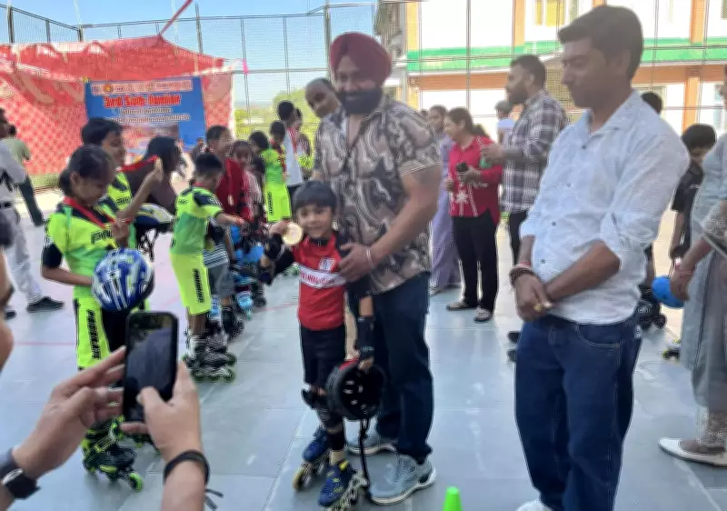 Jaipur's Shaurya Maheshwari, 5, Wins Gold at National Roller Skating Championship