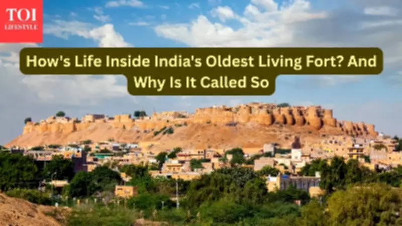 Jaisalmer Fort: India’s Oldest Living Fort with a Thriving Community