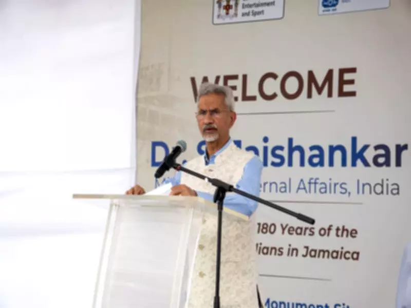 Jaishankar Visits Historic Old Harbour Site in Jamaica, Meets Indian Diaspora