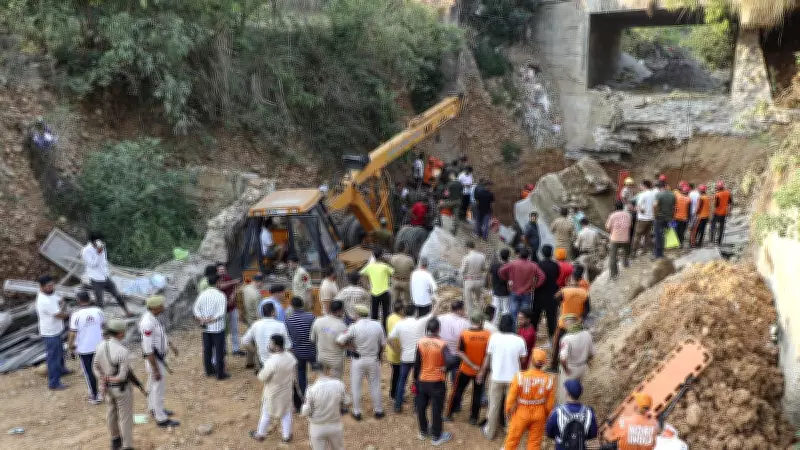 Jammu Bridge Collapse: 3 Bodies, 1 Injured Recovered from Rubble, Probe Ordered