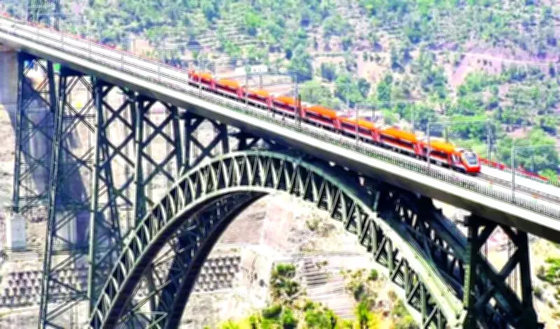 Jammu-Srinagar Vande Bharat Express Carries 1 Lakh Passengers in 22 Days