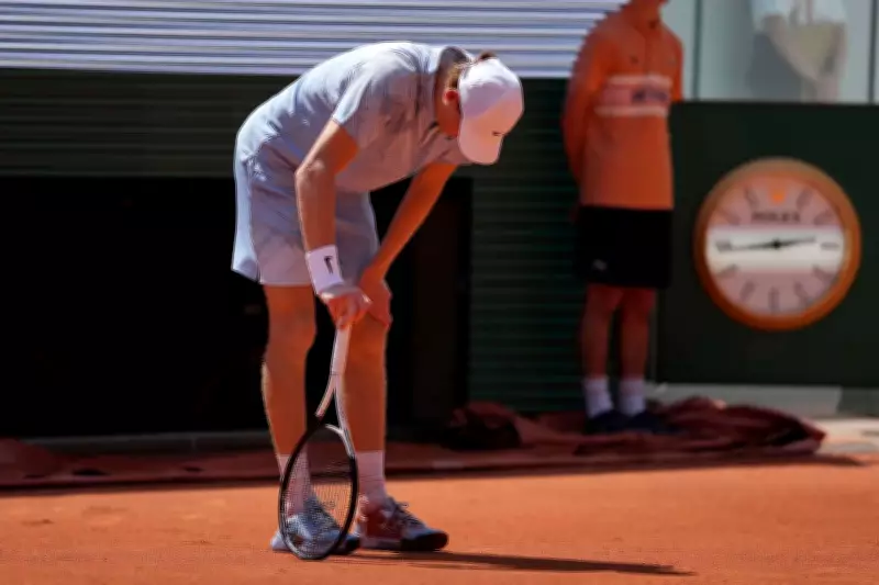 Jannik Sinner collapses in Paris heat, suffers shocking French Open exit