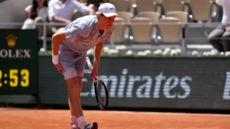 Jannik Sinner Crashes Out of French Open Second Round to Cerundolo