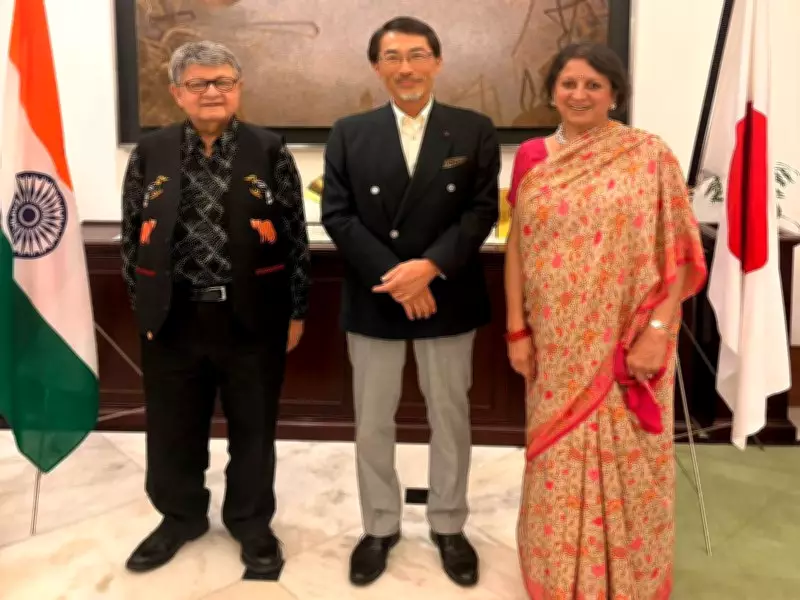 Japan Envoy Hosts Farewell for NITI Aayog VC Suman Bery