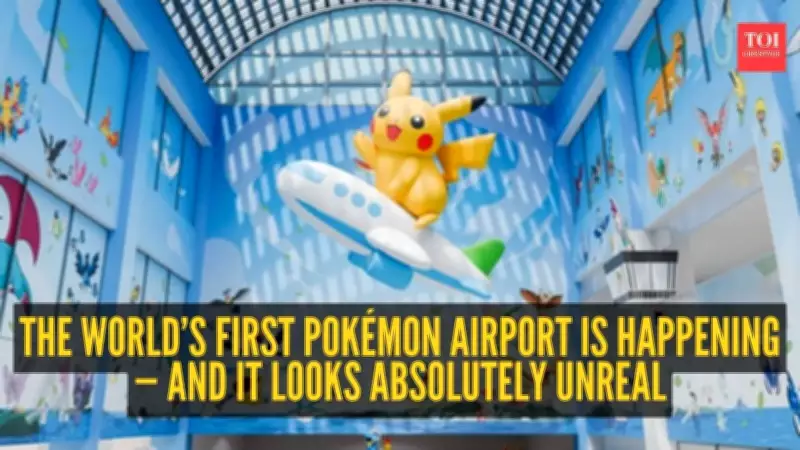 Japan's Noto Airport to Get Full Pokémon Makeover by 2026