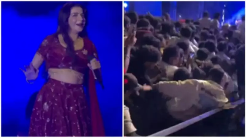 Jasmine Sandlas Halts Concert After Barricade Collapse in Dehradun