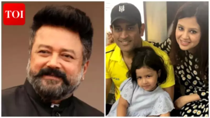 Jayaram reveals Sakshi Dhoni touched his feet at IPL match, calls herself fan