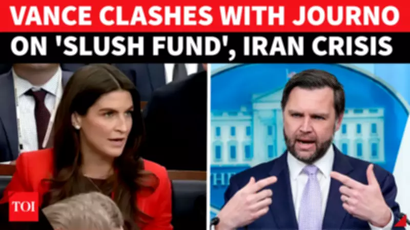 JD Vance Clashes with CNN Reporter Over Capitol Riot Payouts, Iran War
