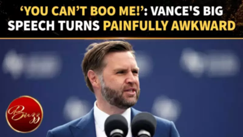 JD Vance's Awkward Air Force Speech Goes Viral After Backlash