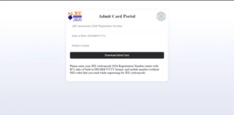 JEE Advanced 2026 Admit Card Released by IIT Roorkee: Download Hall Ticket