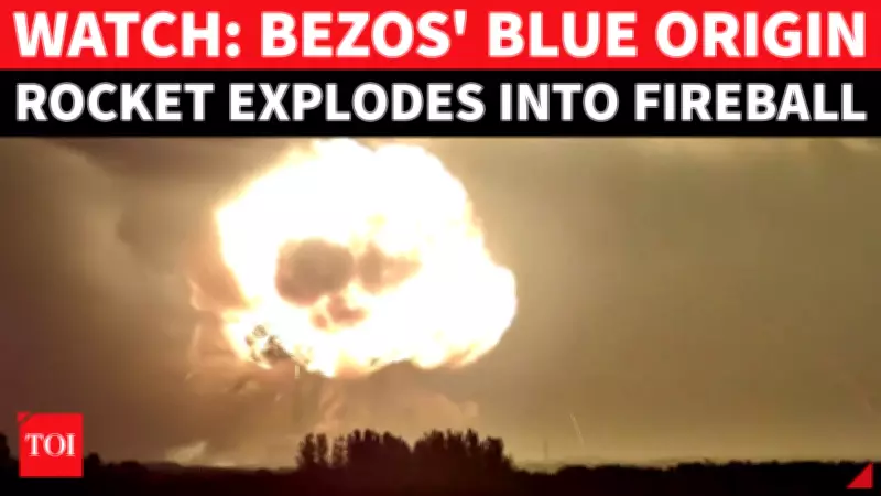 Jeff Bezos' New Glenn Rocket Explodes Like 'Nuclear Bomb' in Florida