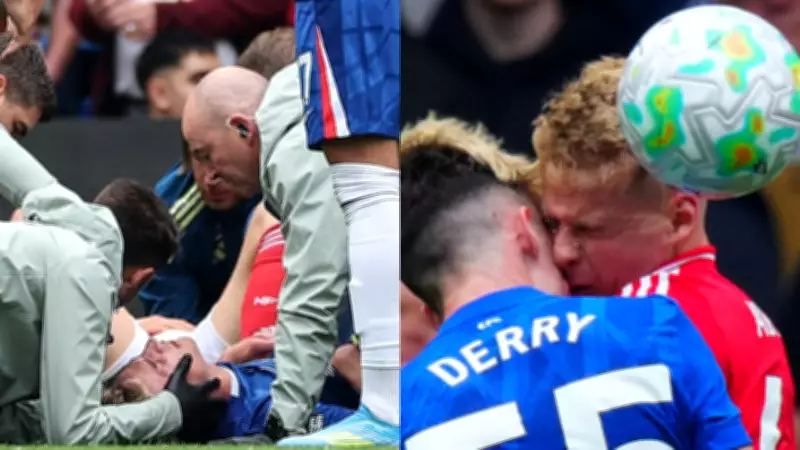 Jesse Derry Hospitalized After Head Collision in Chelsea Debut
