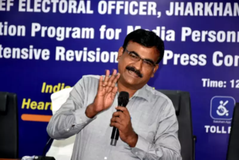 Jharkhand CEO Provides Unmapped Voter List to Political Parties