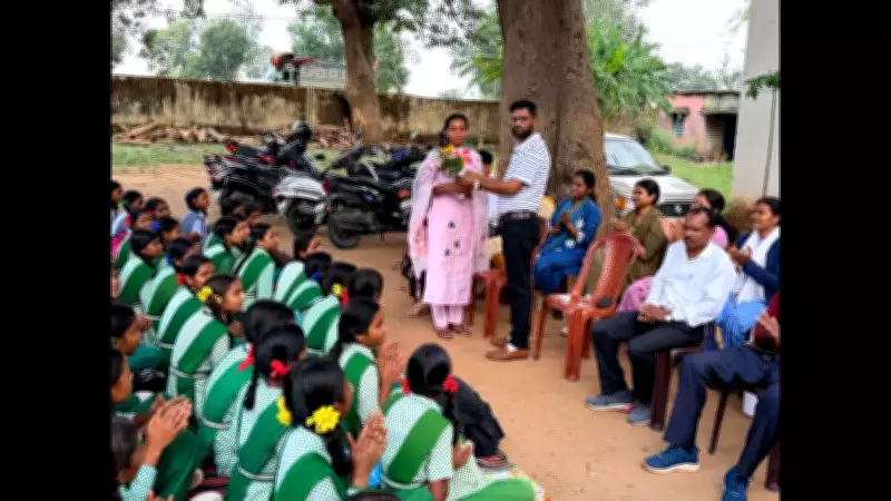 Jharkhand Tribal Girl Tops Arts Stream with 91% Amid Grazing Cattle