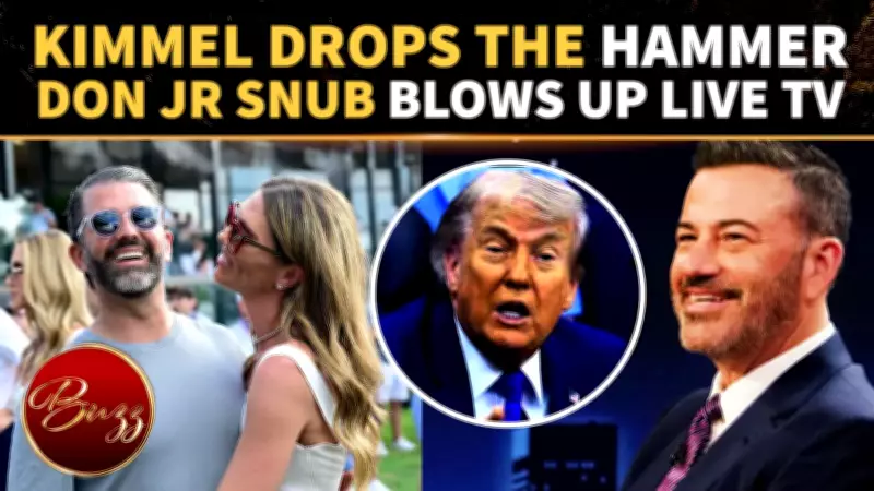 Jimmy Kimmel Roasts Trump for Skipping Son's Wedding in Bahamas