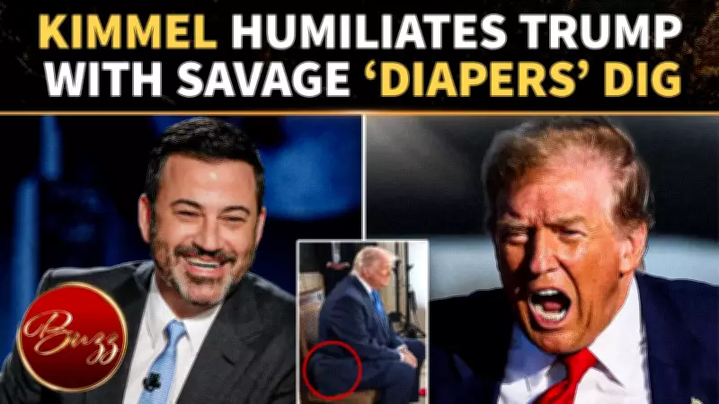 Jimmy Kimmel Roasts Trump's China Visit, AI Posts, and Diapers in Viral Monologue