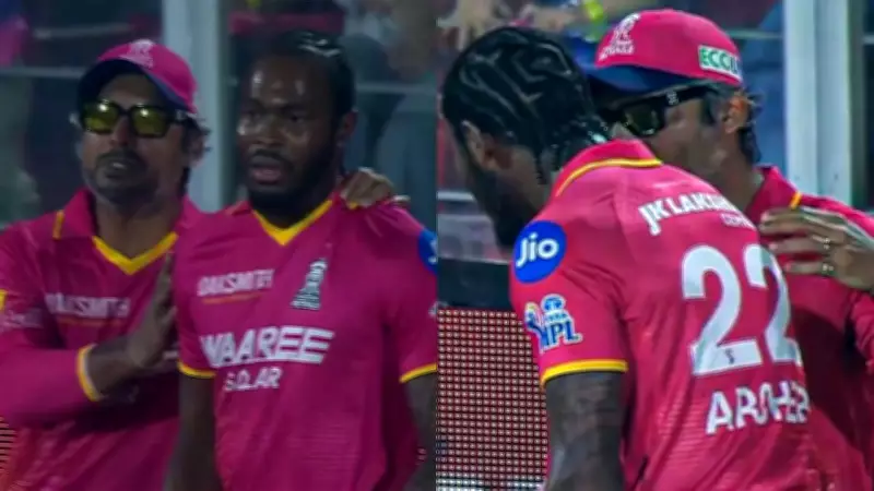 Jofra Archer Furious After 18-Run Nightmare Over in IPL 2026