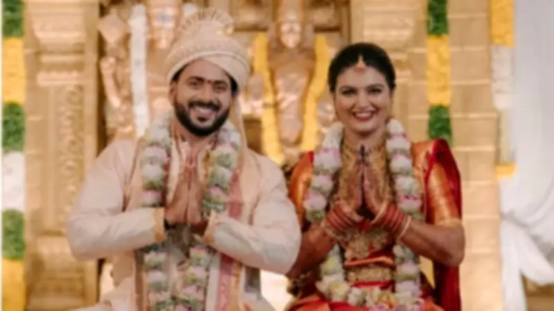 JP Thuminad Marries Longtime Partner Rashmika in Traditional Mangaluru Wedding