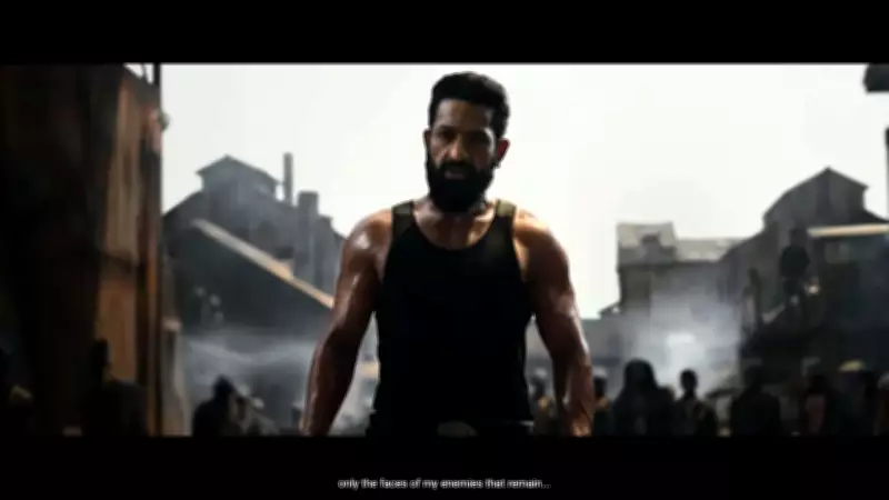 Jr NTR's 'Dragon' Title Announced with Powerful First Glimpse