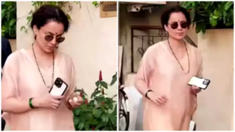 Kangana Ranaut Wears Mangalsutra and Green Bangles, Sparks Marriage Rumors