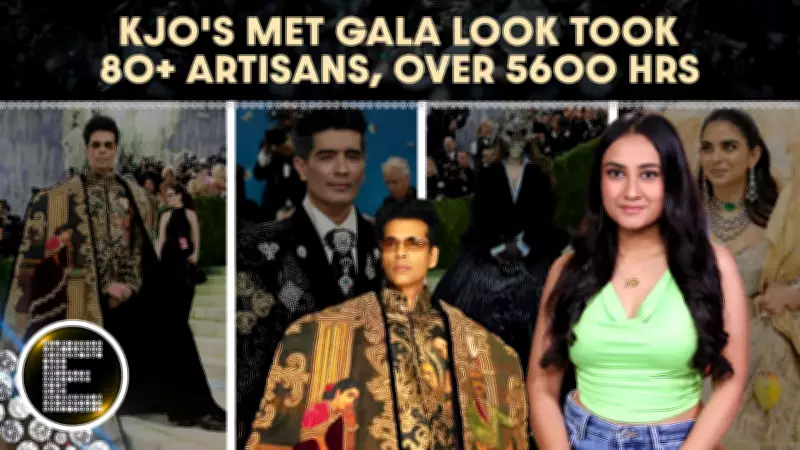 Karan Johar Makes Historic Met Gala Debut in Manish Malhotra Ensemble