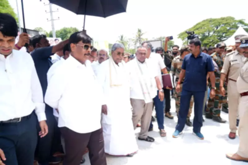 Karnataka CM Siddaramaiah Inspects Mysuru Development Projects, Urges Timely Completion