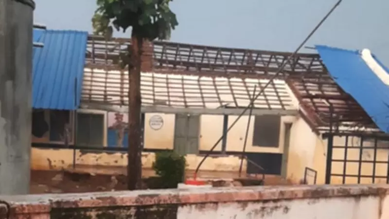 Karnataka Heavy Rain Gusty Winds Damage Power Grids Trees