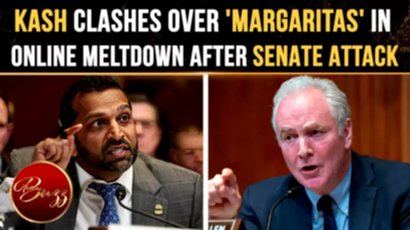 Kash Patel Posts Bar Receipt Fact Check After Senate Hearing Meltdown