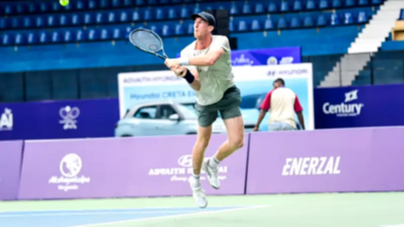 Keegan Smith Aims for Second Consecutive Title at SM Krishna Memorial Tennis