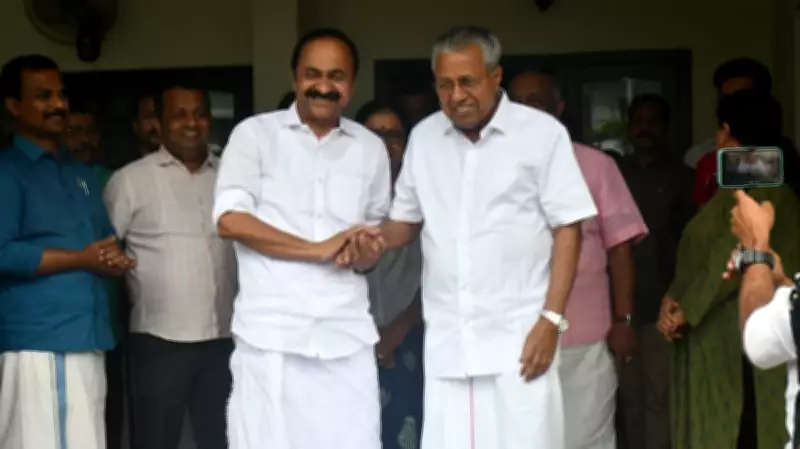 Kerala CM-Designate Satheesan Meets Vijayan, Calls on Senior Leaders