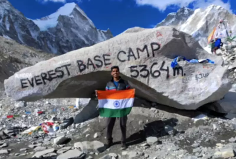 Kerala Student Reaches Everest Base Camp on ₹16,000, Defying Odds