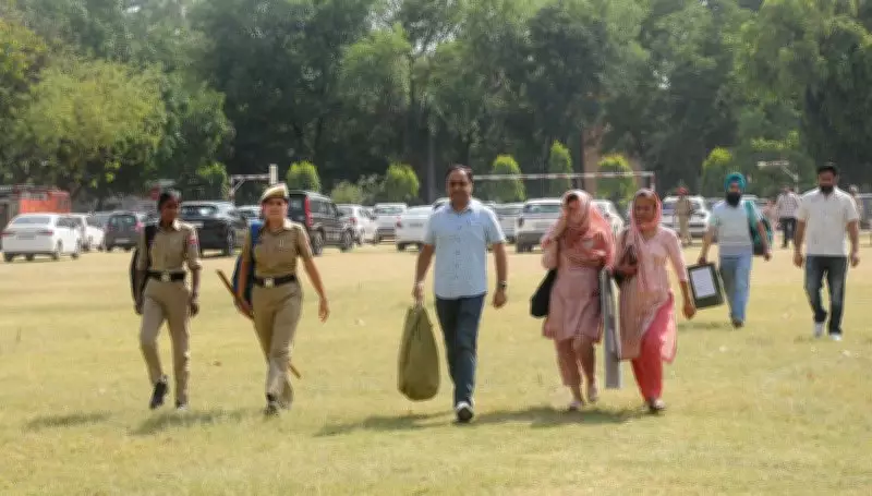 Khanna SSP and SDM Inspect Counting Centres Ahead of Civic Poll Results