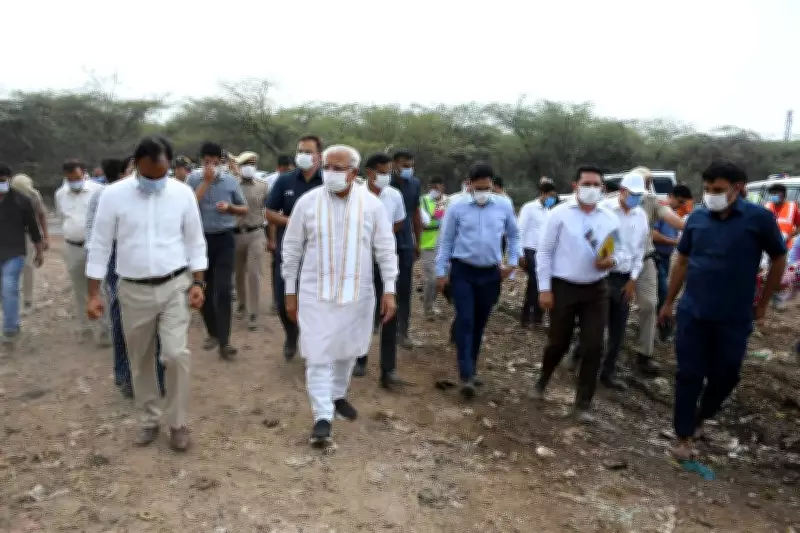 Khattar orders clearing Bandhwari landfill in one year, daily progress reports