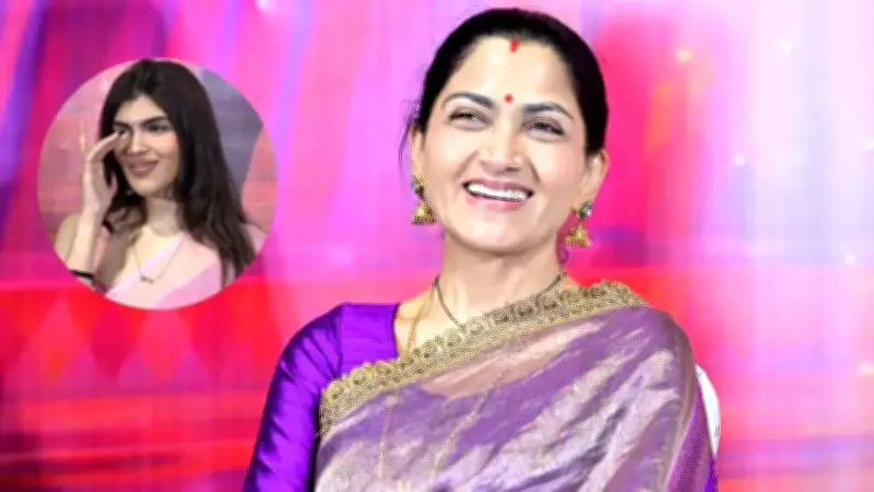 Khushbu Gets Emotional at Daughter Ananthitha's Film 'Double Occupancy' Launch