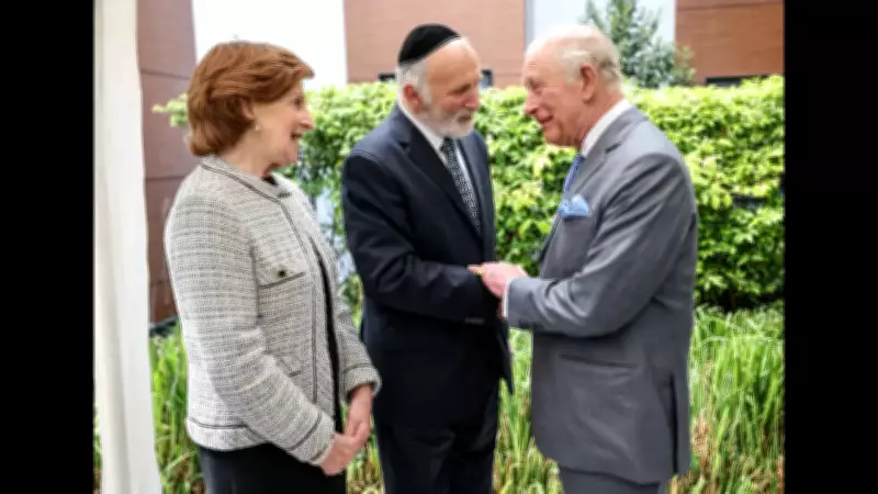 King Charles Visits Jewish Community After Antisemitic Stabbing