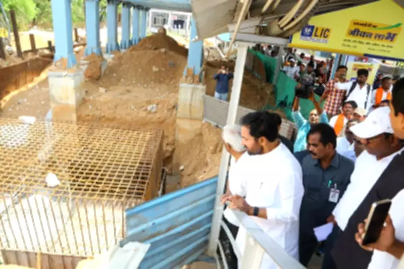 Kishan Reddy inspects Amrit Bharat station redevelopment in Hyderabad
