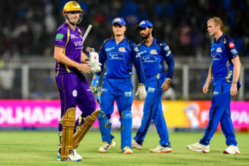 KKR Beat MI by 4 Wickets to Keep IPL 2026 Playoff Hopes Alive