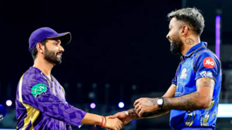 KKR vs MI IPL 2026: Rahane Wins Toss, Opts to Bowl; Pandya Returns