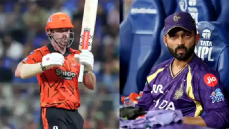KKR vs SRH Live Score, IPL 2026: Rahane Leads KKR Against SRH Batting Assault